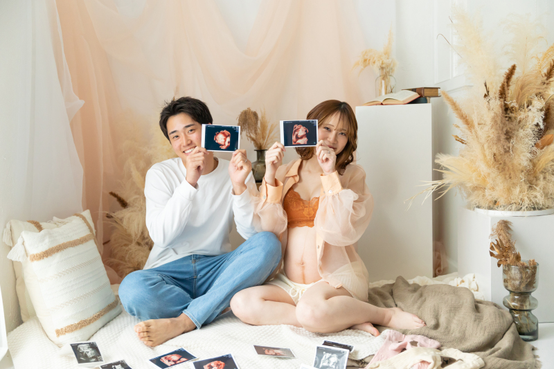 【フォトレイト限定!】衣装もデータも付いたお手軽マタニティプラン☆フォトレイト限定価格の15,000円!