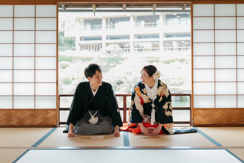 【和装+洋装】異国情緒漂う神戸旧居留地+神戸を代表する日本庭園で撮影できる♪支度部屋、スタッフ交通費込み