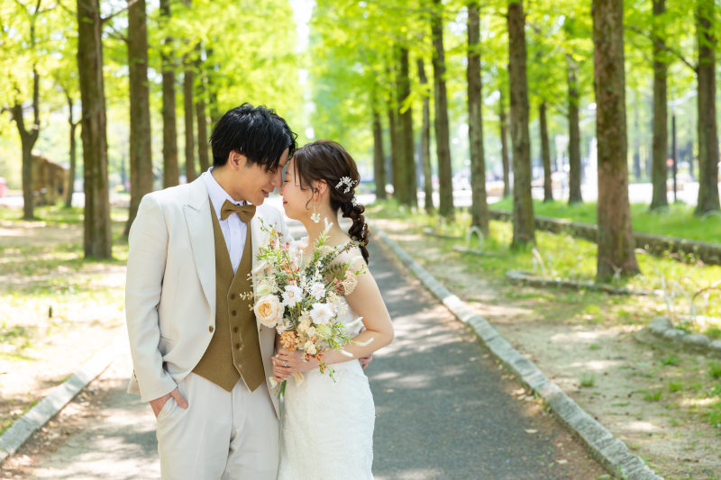 ドレス２点大満足ロケーションプラン☆全データ200カット付き！180,000円&rarr;160,000円　