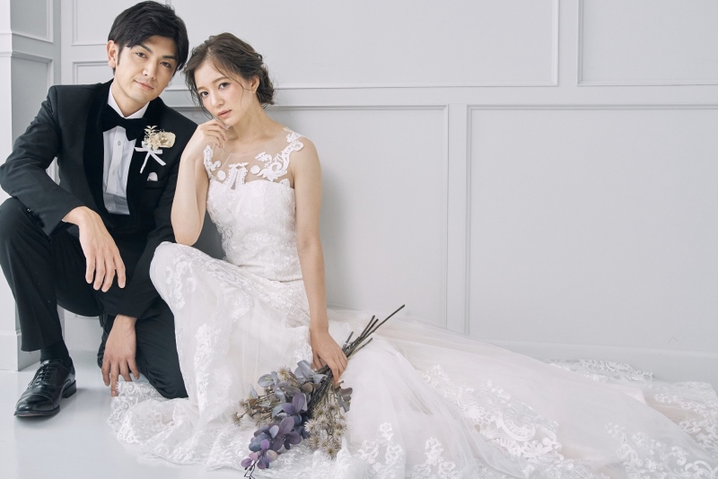 コスパ◎お手軽に写真を残したい方におすすめ☆【10組限定!】ドレスも着物も着れる和洋2着スタジオプラン!70,000円