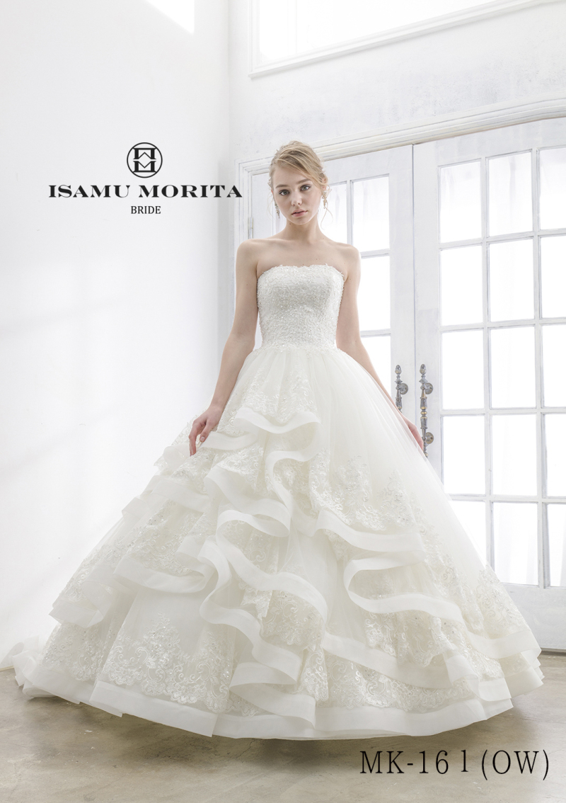 Mk 161 衣装 ドレス Isamu Morita Bride 京都府でフォトウェディング探すならphotorait