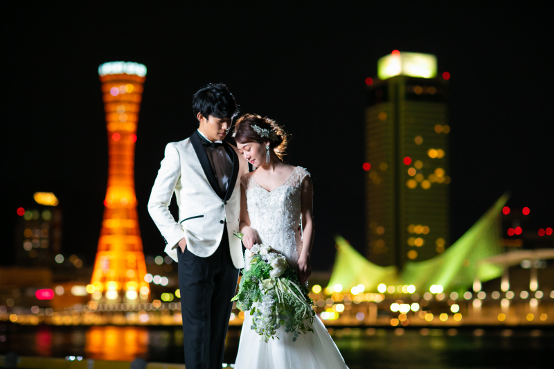 夜景で撮影できる京都府の14スタジオを比較 前撮り 結婚写真 フォトウェディングのphotorait