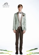 モスグリーンタキシード