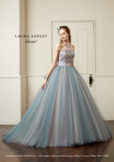 ニュアンスカラー　カクテルドレス　