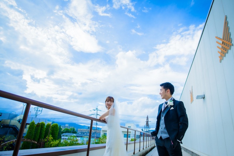 ガーデンでゆっくりと撮影を楽しむ時間♪