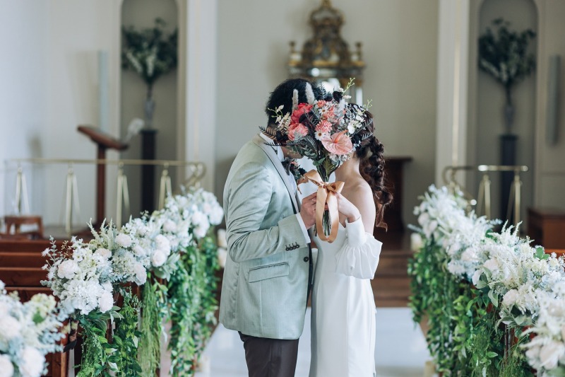 もちろんチャペルでの撮影も