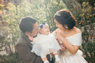 【お子様の衣裳付き】ファミリーフォトPlan