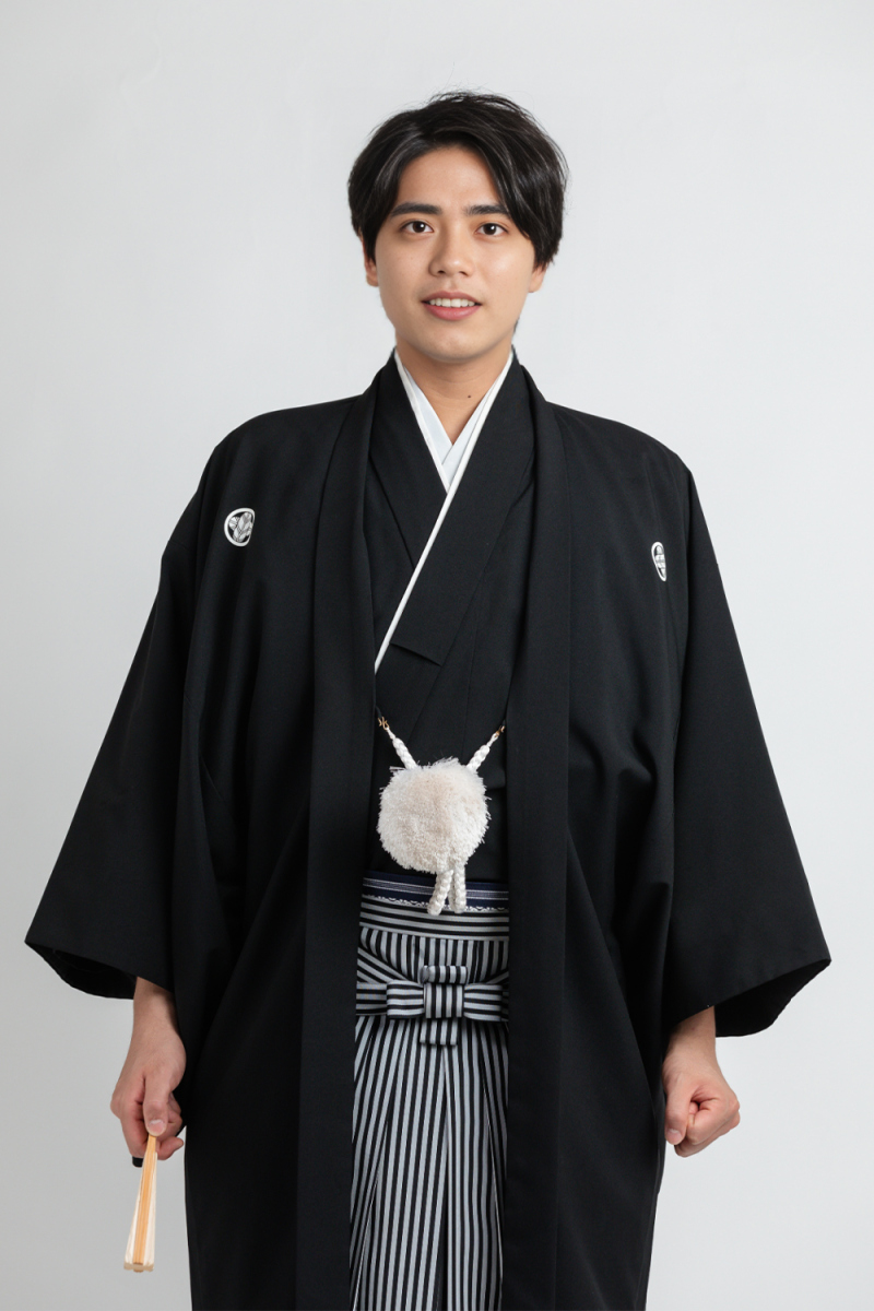紋付袴(黒)