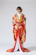 郡鶴扇面文