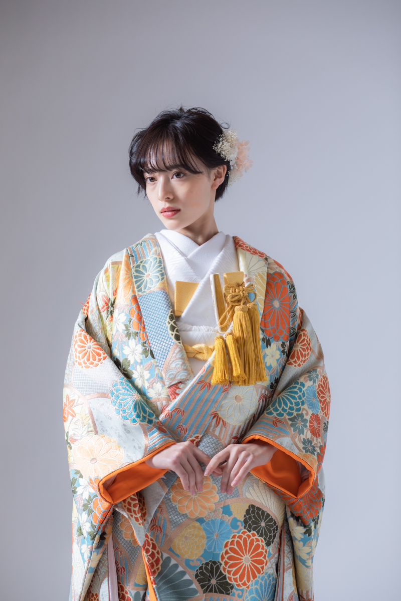 菊花青海紋