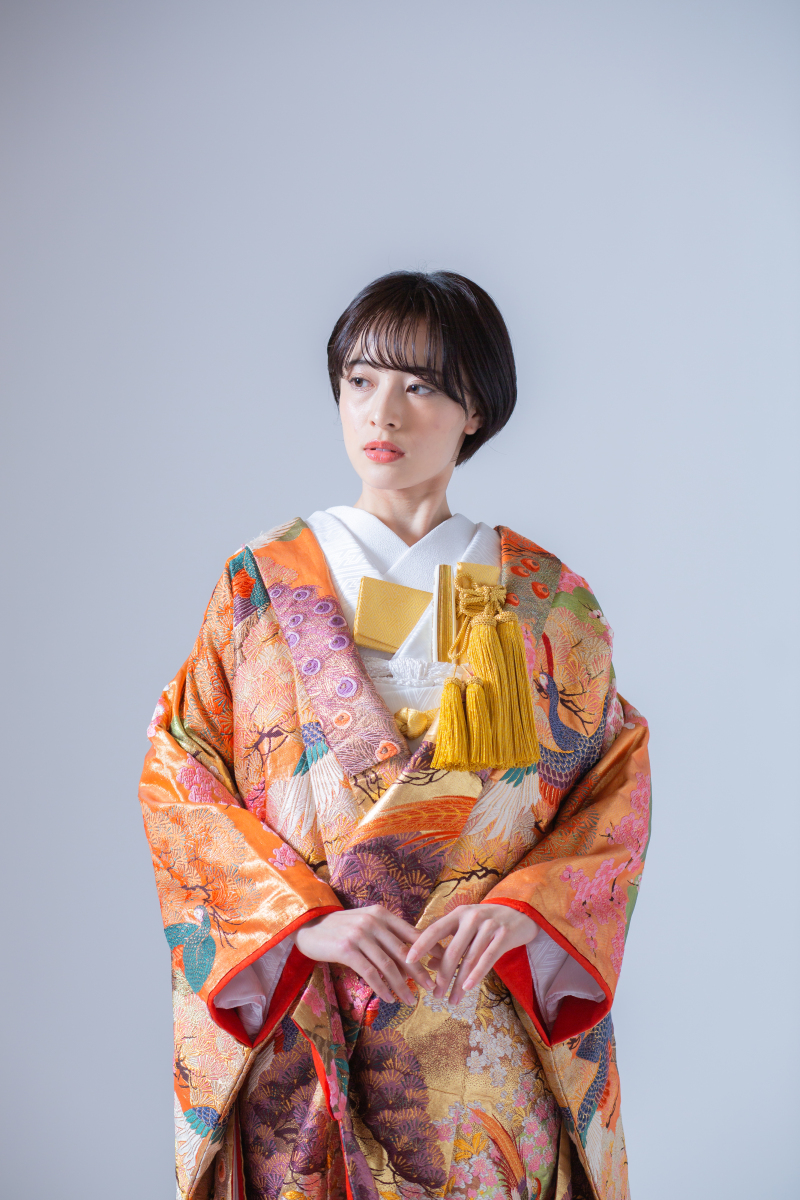 孔雀と桜