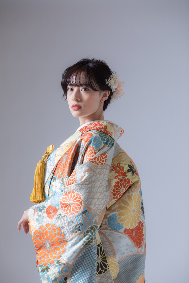 菊花青海紋