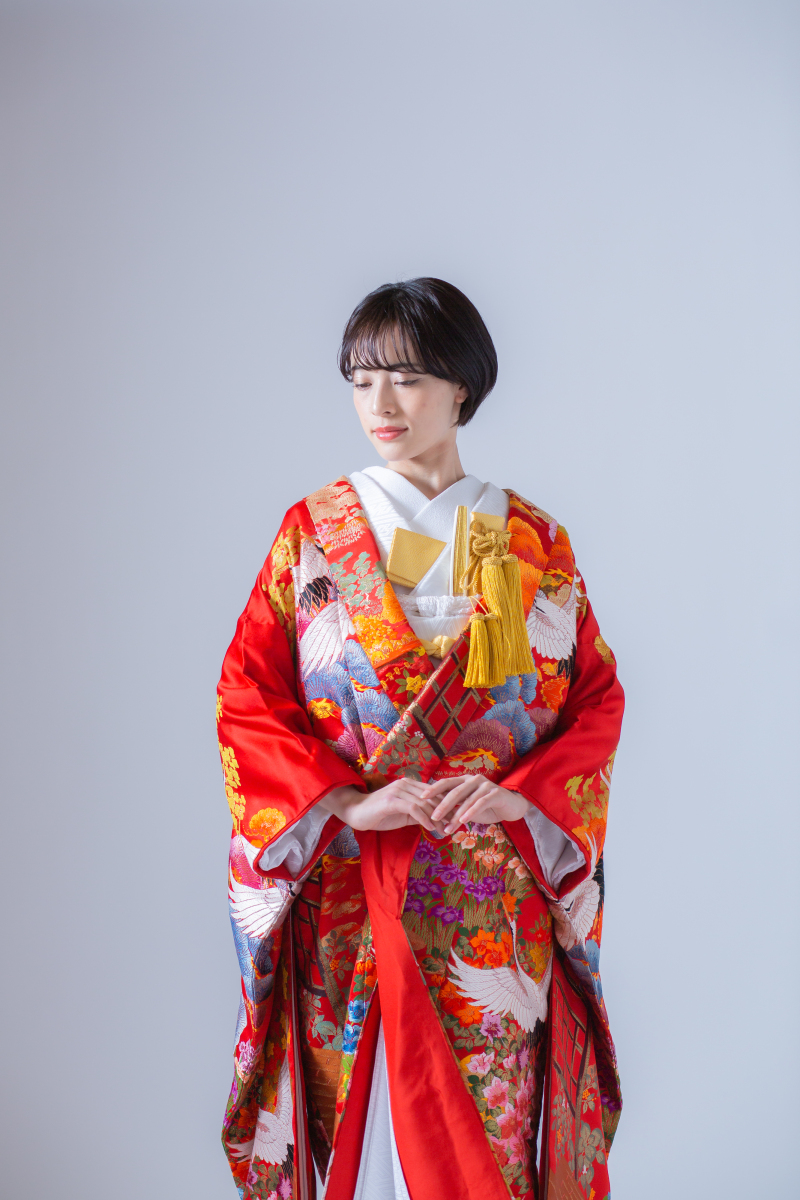 色彩に鶴