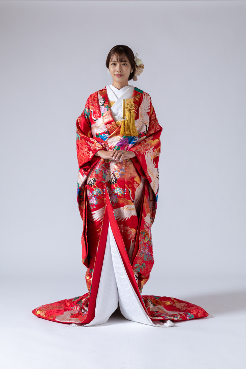 鶴古典柄