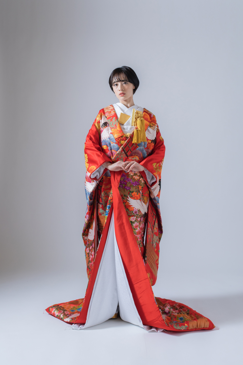 色彩に鶴