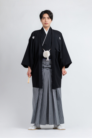 紋付袴(黒)