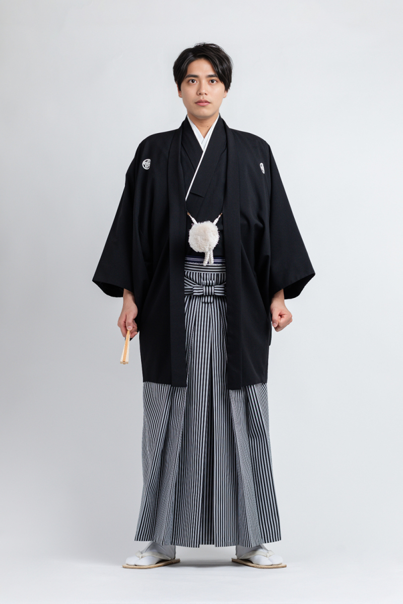 紋付袴(黒)