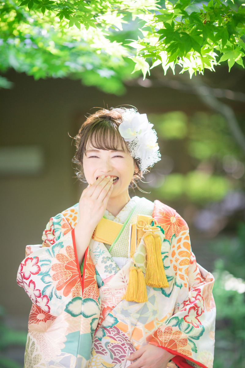 「かわいい」を色掛下コーディネートで最大限に
