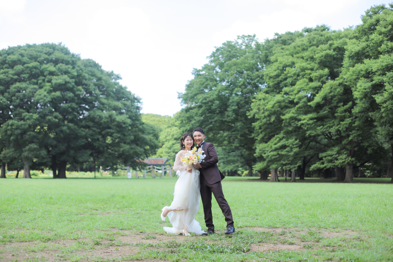 代々木公園で新緑撮影