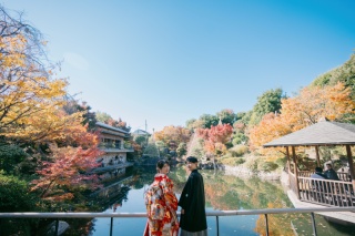 晴天に恵まれて