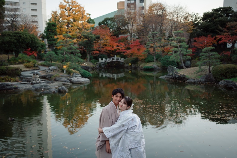 寄り添うぬくもり、秋景色とともに