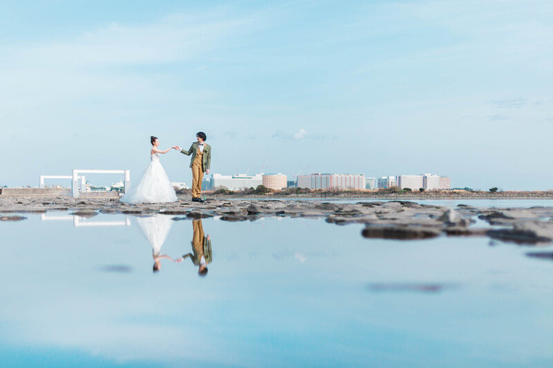 スタジオゼロ東京店_海で撮影できる