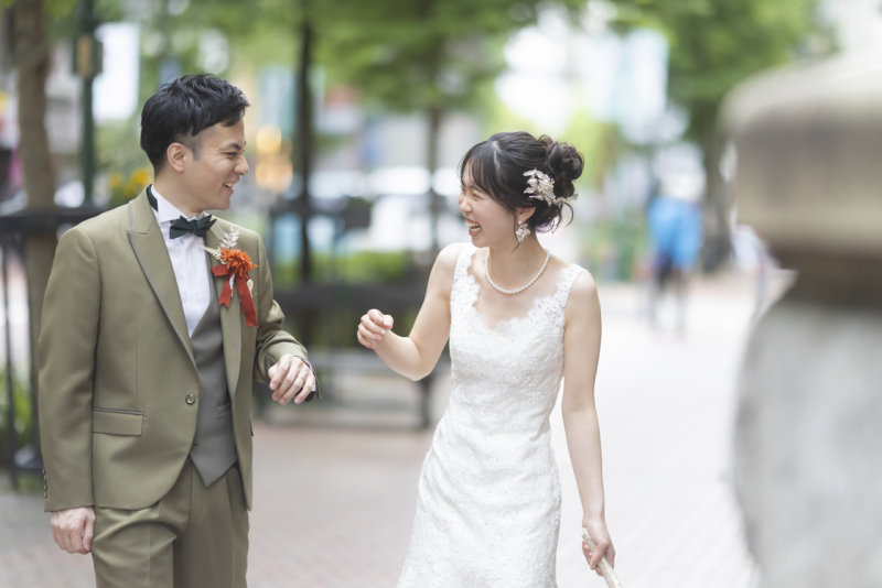 自然な表情や何気ない瞬間も、印象的な一枚に仕上げます