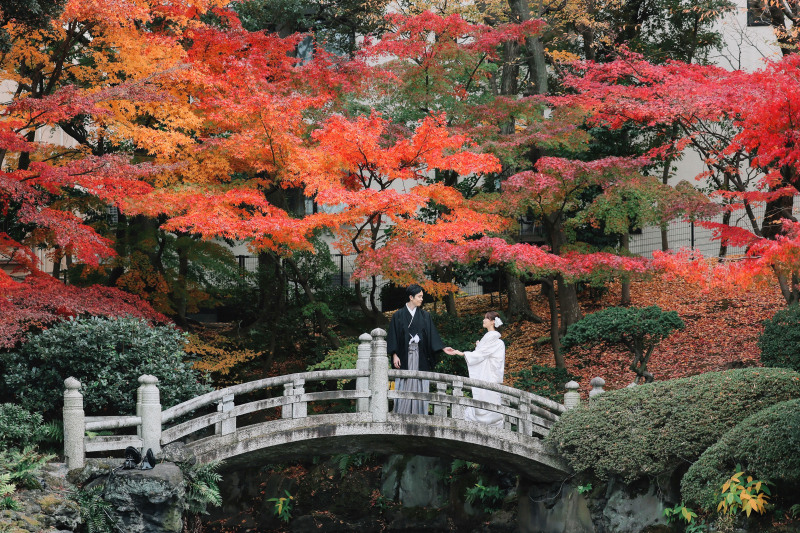 【紅葉シーズン限定｜3ヶ月前予約でお得】和装をたっぷり楽しむロケ撮影