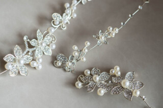 ヘッドドレス（シルバー）