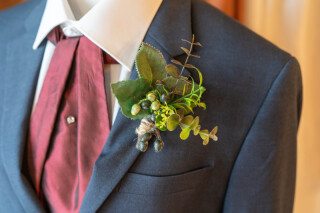 ブートニア（造花）