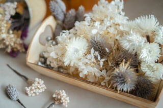 ヘッドアクセサリー（ドライフラワー）