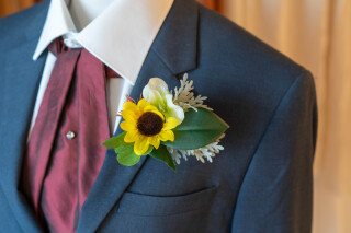 ブートニア（造花）