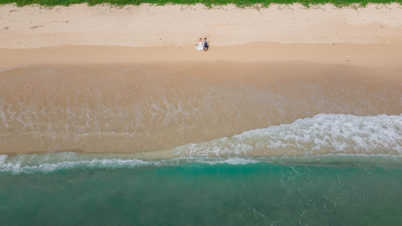 ドローン撮影スタート!