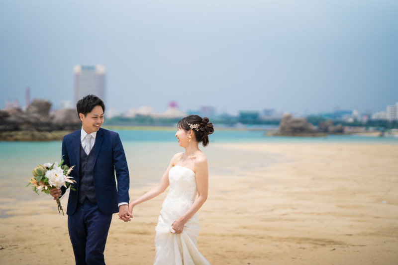 同じ海でも時間帯で雰囲気が変わる