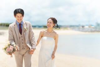 ヤシの木もある♪アラハビーチでの撮影♪♪