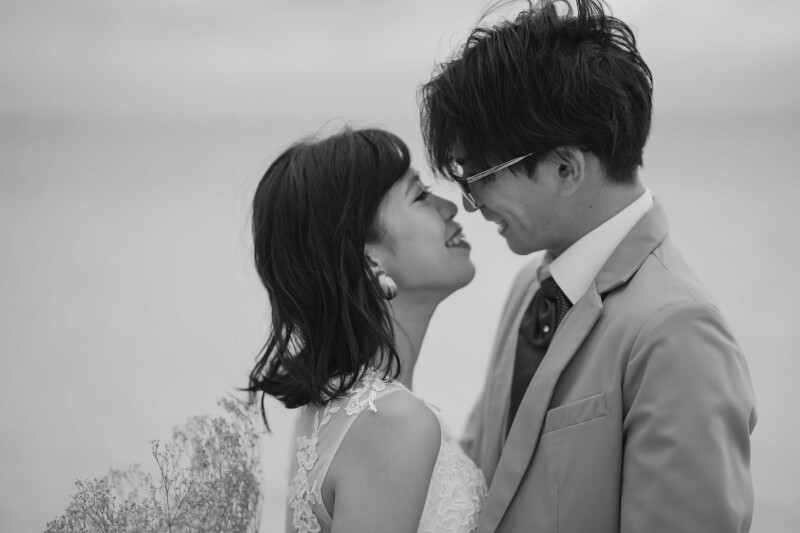 白黒の写真もおしゃれです