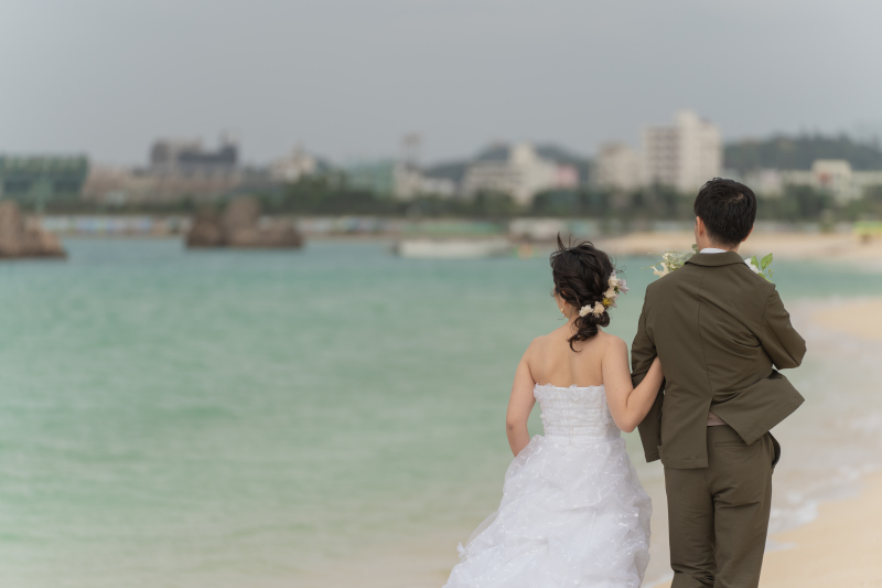 海を眺めながら