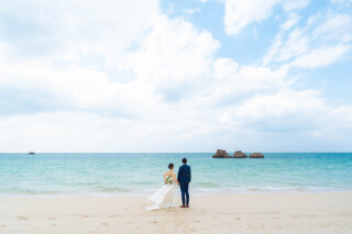沖縄で残すフォトウェディング♪