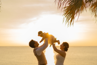 お子様と2ロケサンセット♡