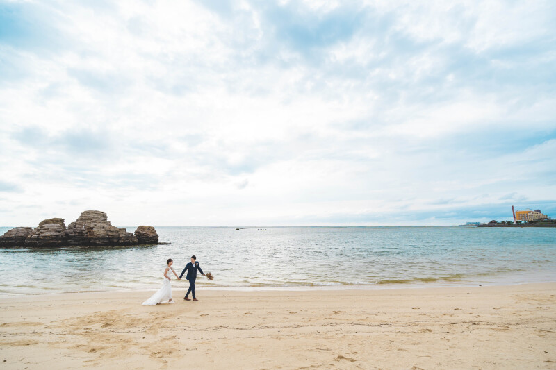 エスコートしながら