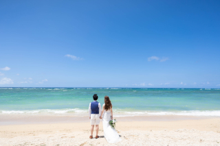 青い空！青い海！