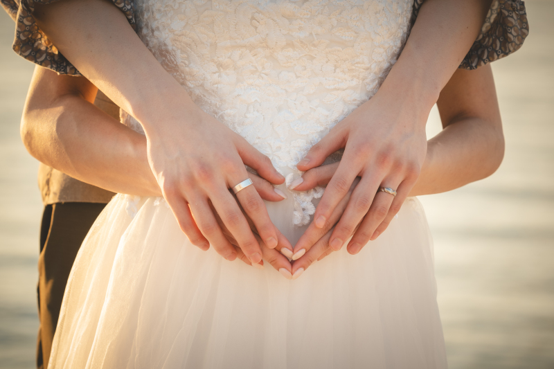 お腹の中の赤ちゃんも一緒に♡