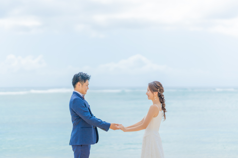 手繋ぎショット