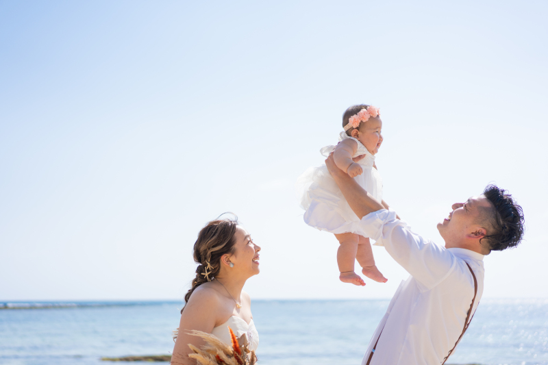 ビーチ撮影スタート