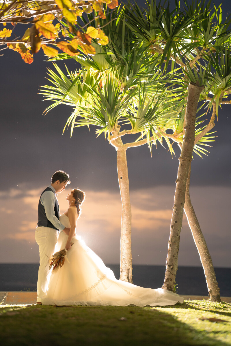 日没後のショット