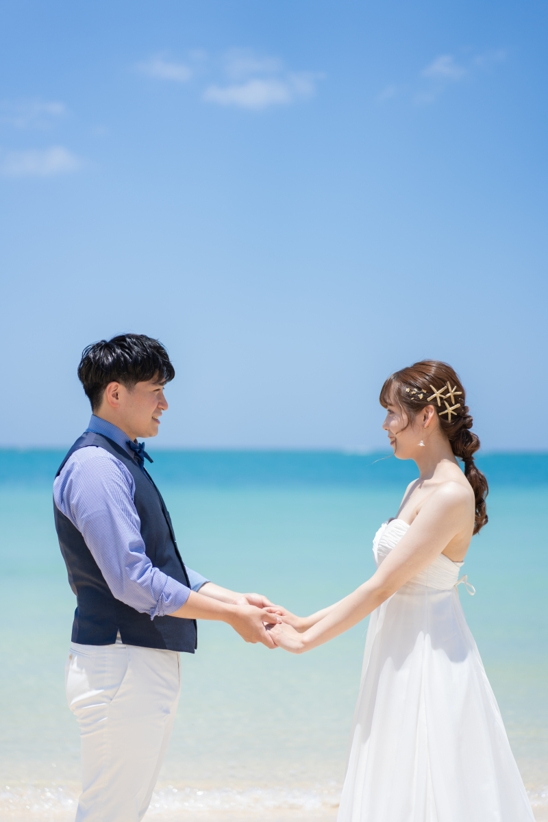 手繋ぎショット