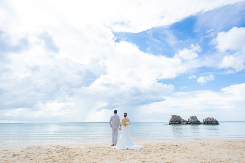 綺麗なビーチにて