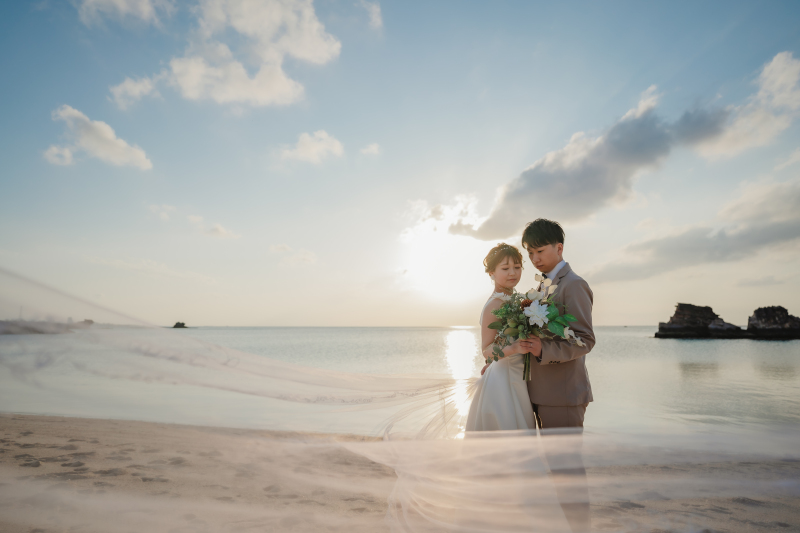 ベールを使って・・