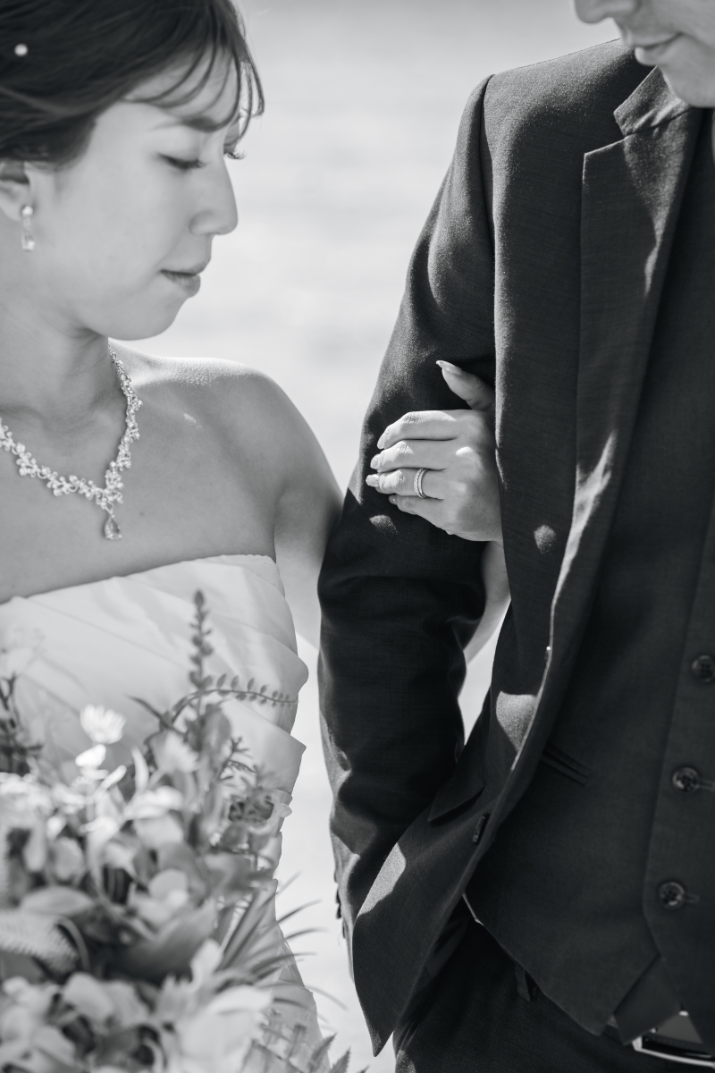 新婦様の指輪も