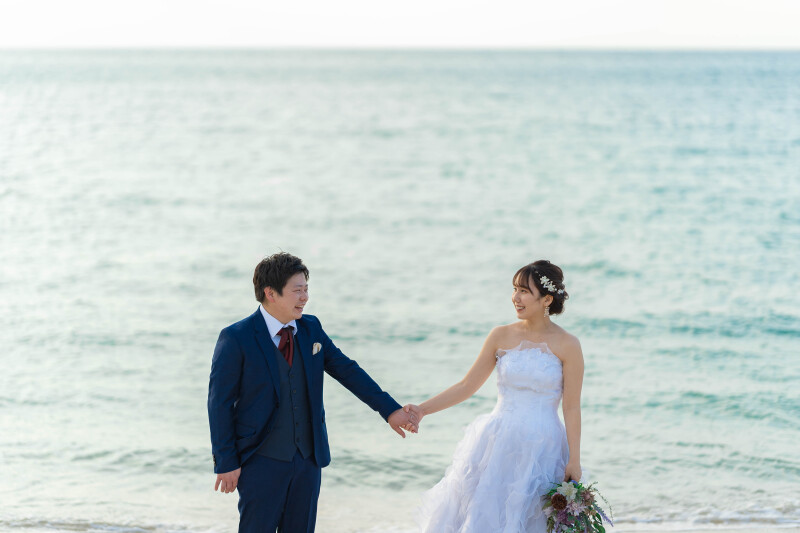 手繋ぎショット